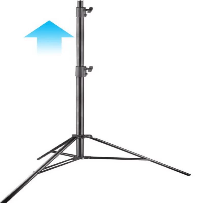 OLOEY 2.8m Professional Photography Air-Cushioned Light Stand