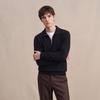 JOW Cashmere & Merino Wool Blended Quarter-Zip Sweater for Men