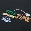 Converse SUMMER FISHING T Shirt Unisex Black 10027222-A03