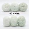 Colorful Fur Yarn 50g Hand-Knitted Yarn  for Making Sweaters Shawls Blankets Handicrafts