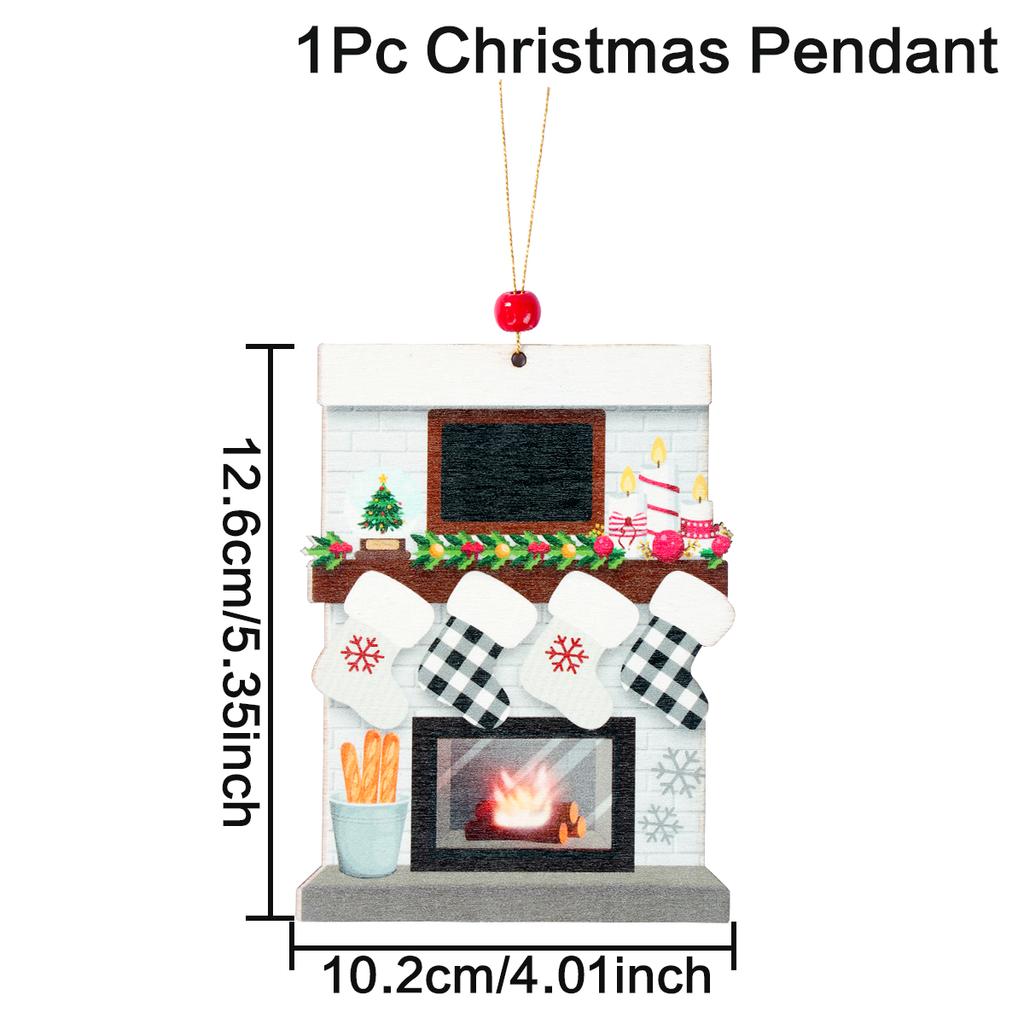 Christmas Pendant DIY Personal Family Christmas Decorations For Home 2025 Navidad Christmas Tree Hanging Ornament New Year 2025