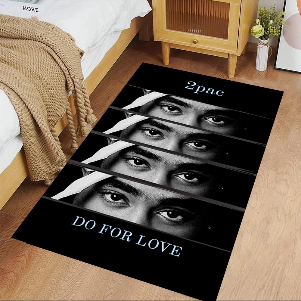 2pac Area Rug Perfect for Entryway Living Rooms Decorate Room Dormitory Anti-slip Rug Decorate Offices Perfect Birthday/Christmas Gift Idea