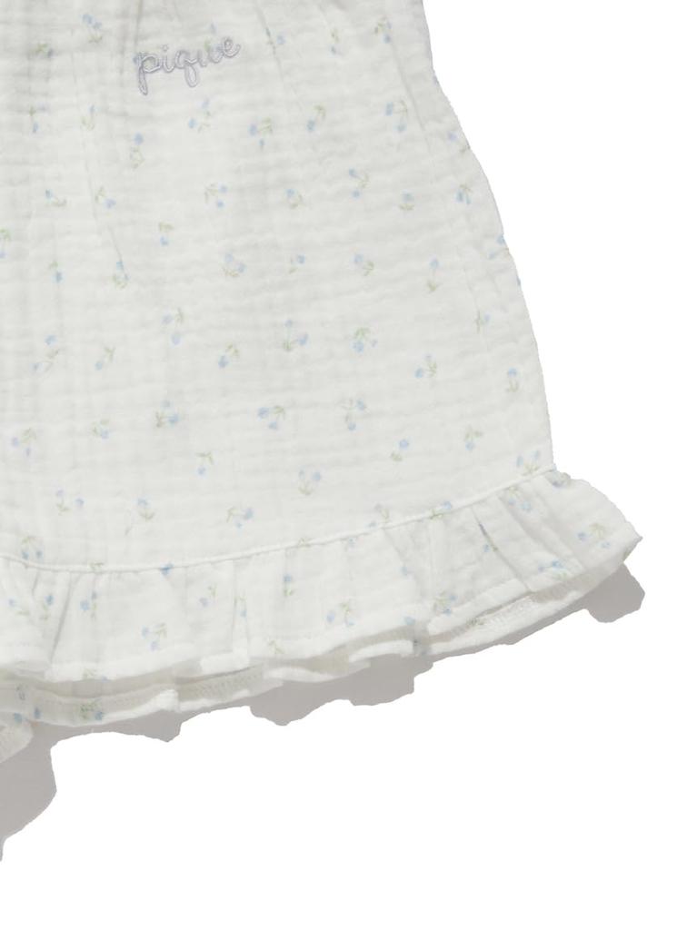 Gelato Pique Little Flower Print Gauze Shorts Limited Edition Kids' (PKFP252462) -