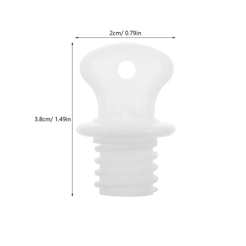 2pcs Water Cap Stopper Plastic Bottle Cap Sealing Washers Leakproof Water Bottles Water Sack Water Injection