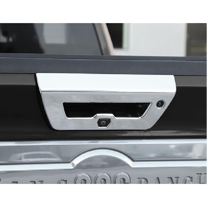 1x Chrome Rear Door Handle Bowl Tailgate Cover Trim For Ford F150 2015-