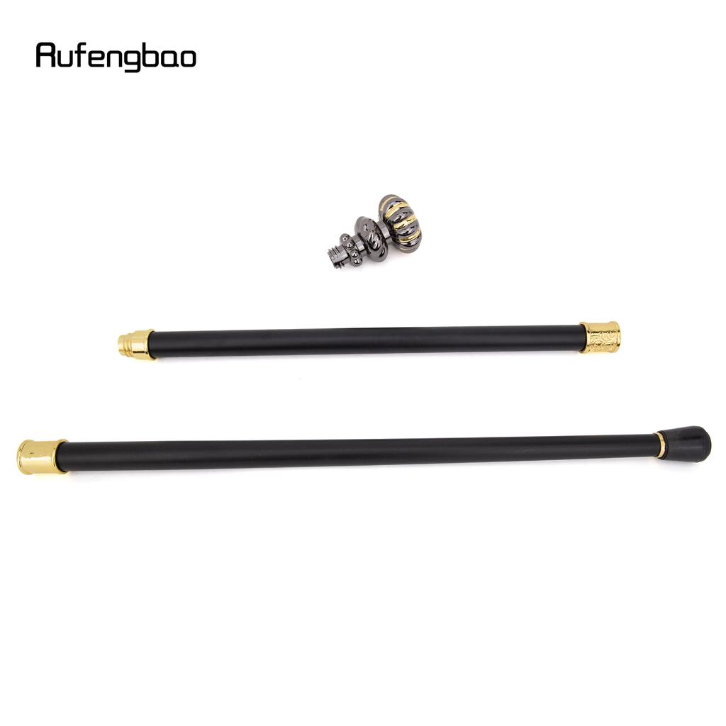 Golden Black Luxury Flower Handle Fashion Cosplay Walking Stick  Party Decorative Cane Elegant Crosier Knob Walking Stick 92cm