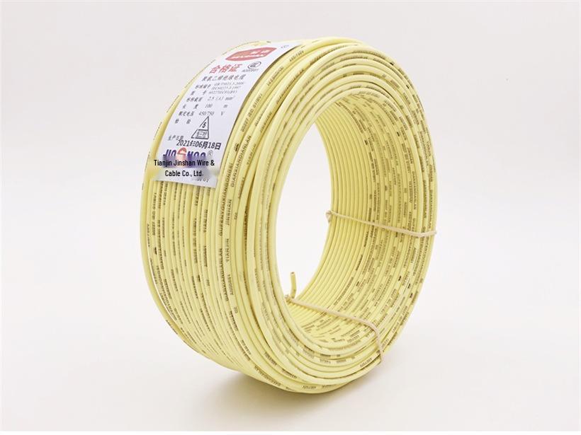 Jinshan 2.5 Sq Mm Copper Core BV1.5/4/6 Single-Strand Flame Retardant Cable