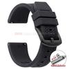 20/22/24mm for Rolex Rubber Strap for Omega Universal Men Silicone Watch Band for Seiko Quick Release Sport Waterproof Wristband