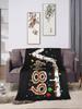 Meme Square Root  Slang Math Teacher Funny Christmas Soft Blanket for Boys Plush Throw Couch Bed Flannel Bedspread