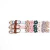 Practical Pet Dog Flower Rhinestone Collar Flower PU Chain Leather Small Medium Chihuahua Pug Cat Dog Collar Home Pet Supplies