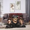 The Twilight Saga Jacob Wolf Pack Girls Muscle Blanket Fleece Portable Warm Throw Blanket for Sofa Outdoor Plush Thin Quilt