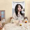 Kpop Idol Karinas Tapestry A-Aespas Girl Group Home Decoration Wall Hanging Bedroom Living Room Backdrop Cloth Concert Banner