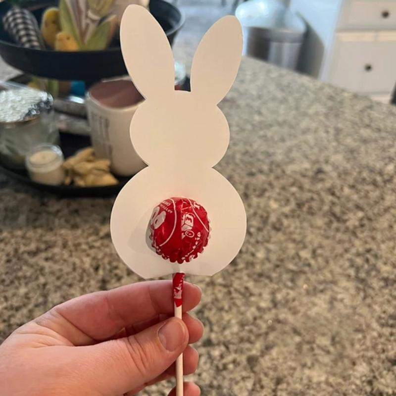 Metal Die Cuts Easter Rabbit Lollipop Embossing Stencil Cutting Dies for Card Drop Ship
