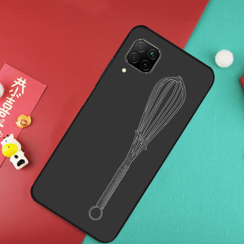 Love Baking Chef Knife Case For Huawei Nova 9 10 SE 5T 11i 8i 7i 3i Y61 Y91 Y60 Y70 Y90 P20 P30 Pro P40 Lite Cover