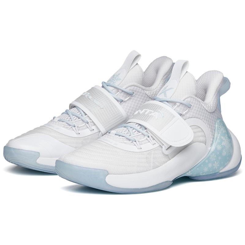 Anta Water Flower 3 Snowflake Textile, Synthetic Leather, TPU Cushioning Slip Resistant Abrasion Resistant Coverage Sneakers 112121604S-9