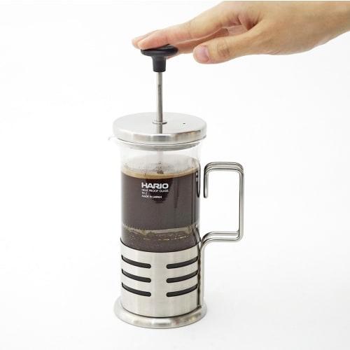 HARIO Bright N Coffee & Tea French Press for 2 People 300ml Made in Japan THJN-2HSV