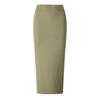Pieces Womens/Ladies Ribbed Midi Skirt