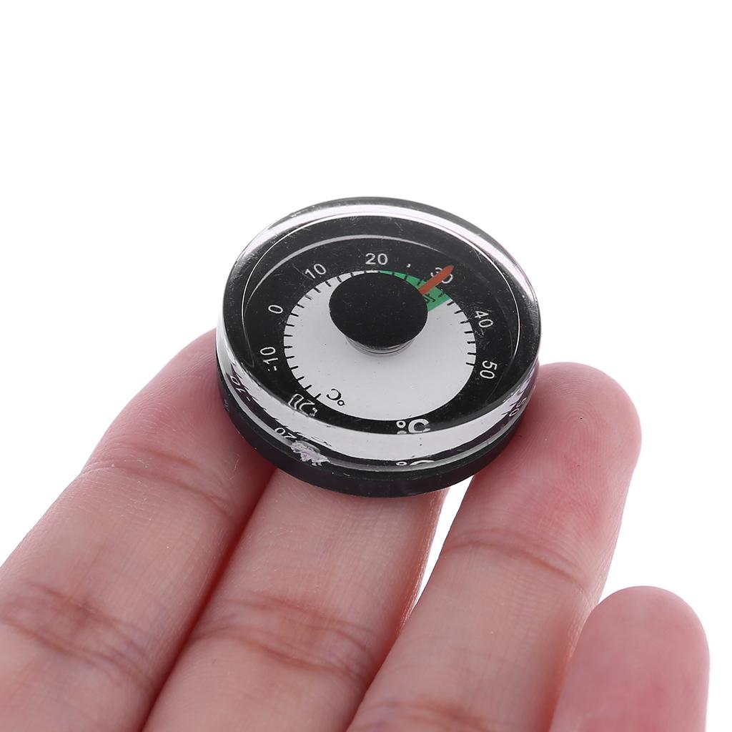 1,1" Zifferblatt-Thermometer -20~50℃ Kunststoff Mini Spiritus Kreisförmiger Temperaturmonitor