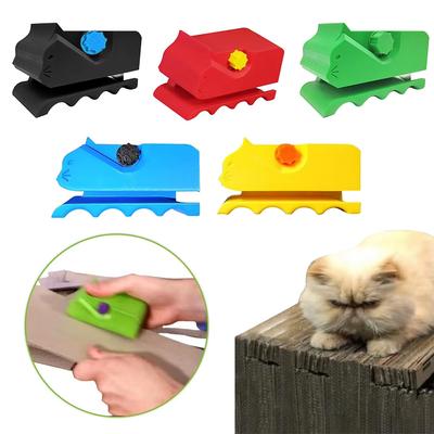 Cardboard Cutting Machine Homemade Cardboard Cutter for Cat Scratchers 3D Printing Strip Stripper Plastic Handicraft DIY Tools