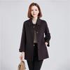 Autumn/Winter Women's 100% Pure Wool Double-Faced Short Coat