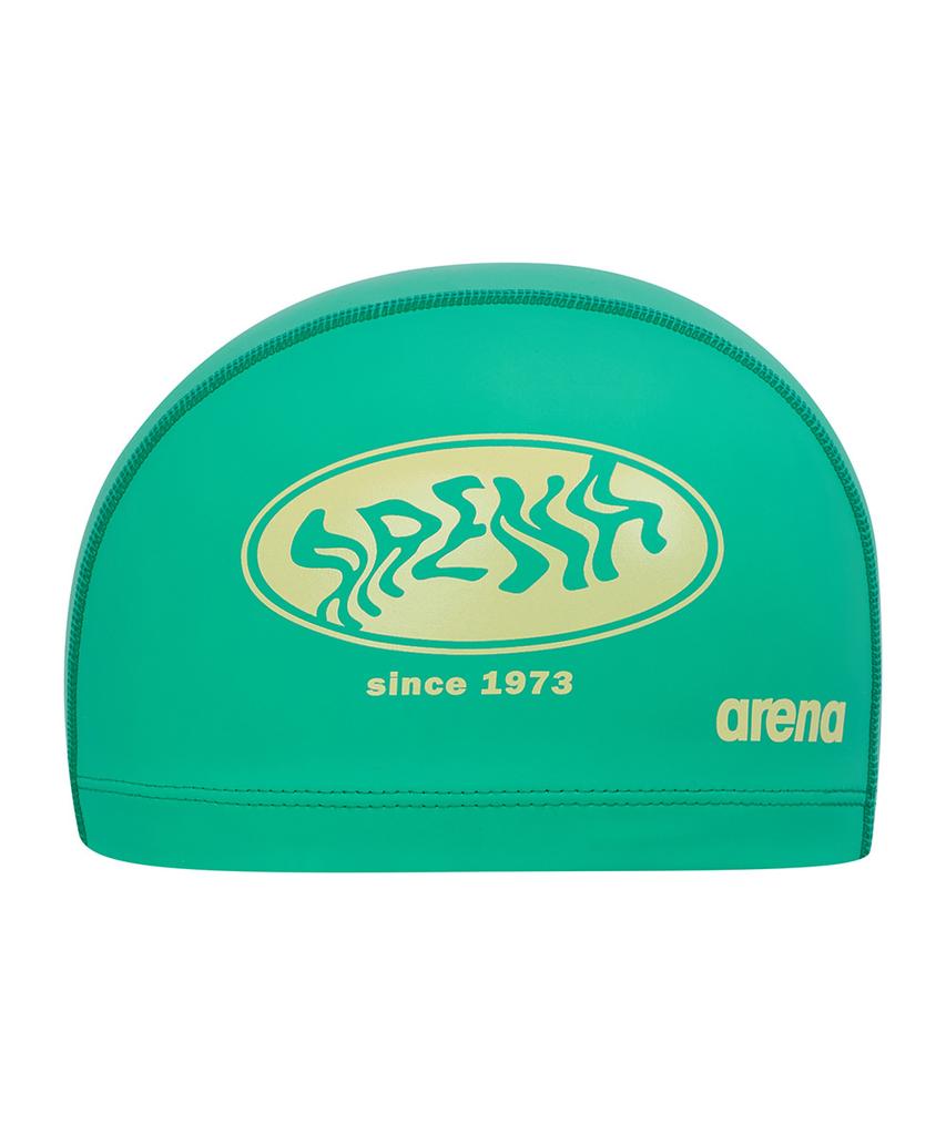 Alena Retro Palette Silicone Coated Swim Cap A6Ac1Al08Grn