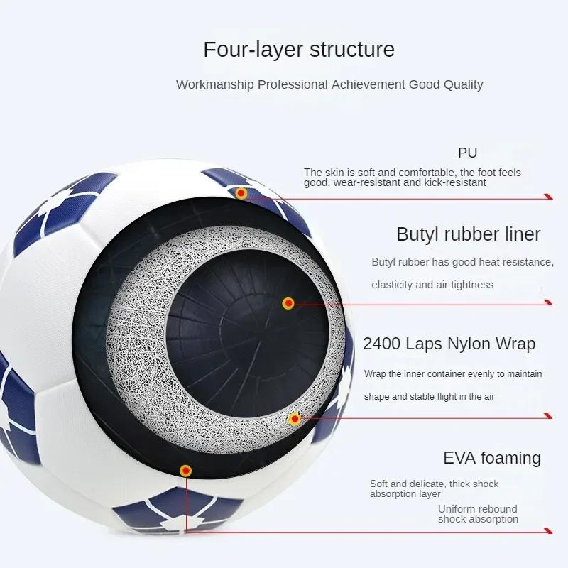 Anime BLUE LOCK Isagi Yoichi Futbol Topları Boyut 5 Çocuklar PU Malzeme Dikişsiz Gol Takımı Dış Saha Maç Oyunu Futbol Antrenmanı Ballon