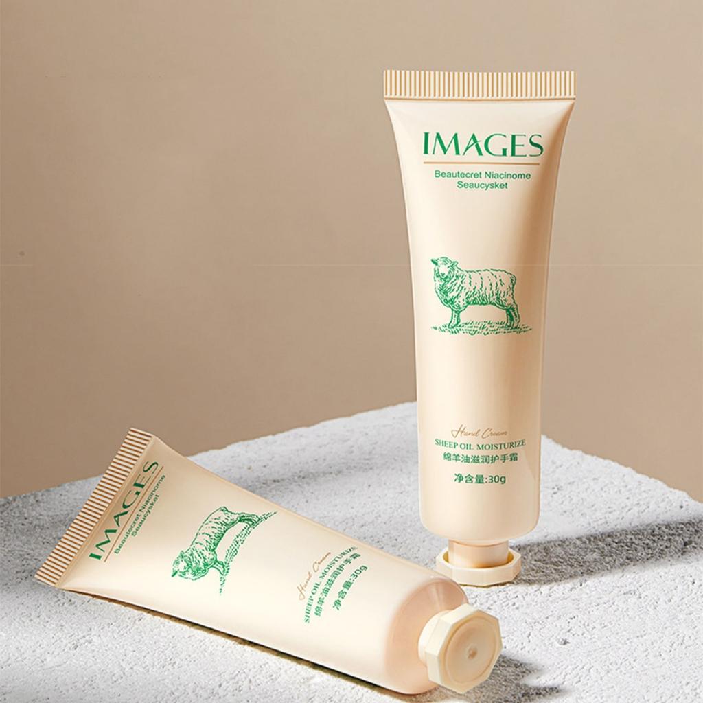 30g Lanolin Hand Cream Deep Moisturizing Hydration Smooth Soft Skin Care for Dry Hands