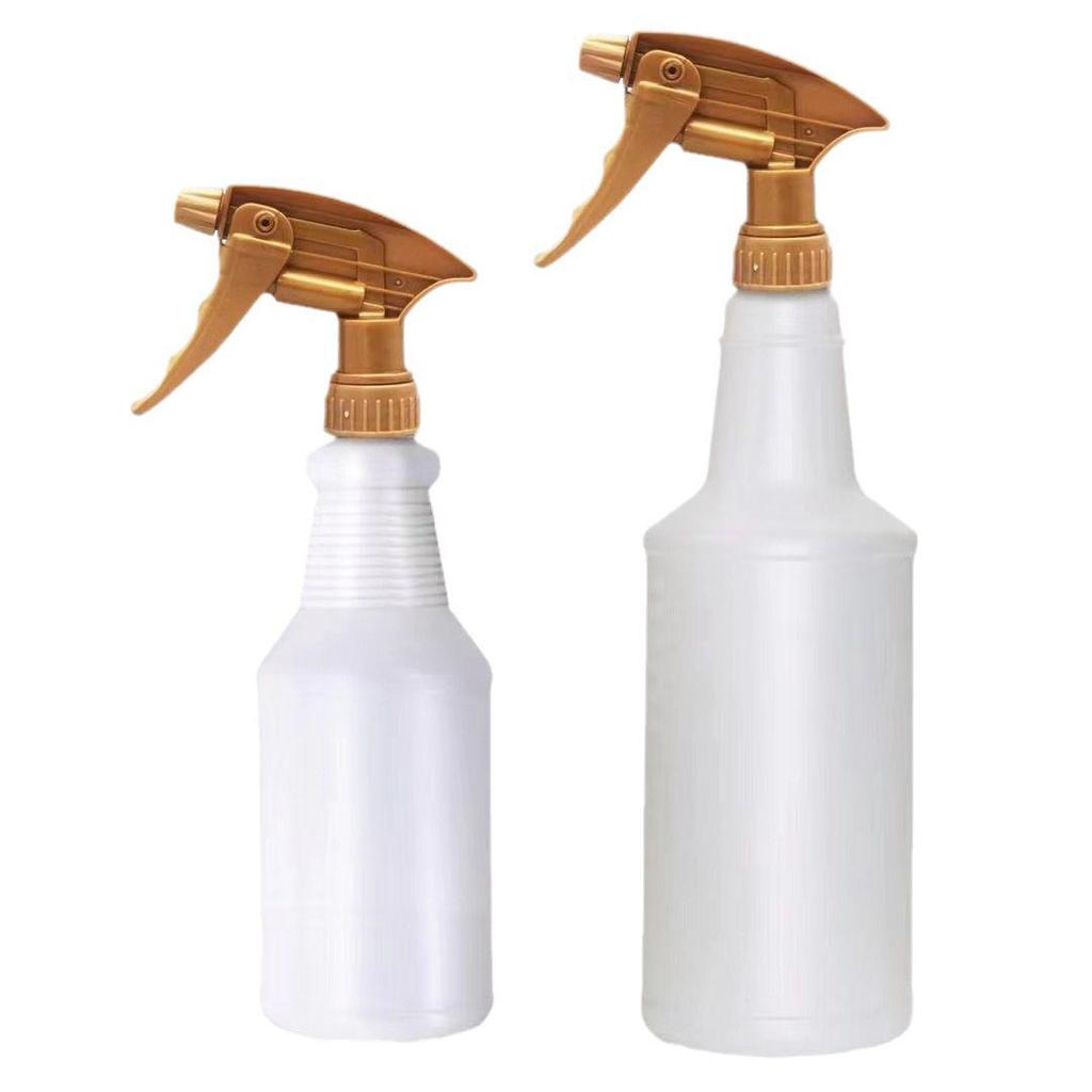Plastic Spray Head for Household Cleaning & Gardening - Alcohol Disinfection & Watering Bottle with Scale, Air Pressure Trigger