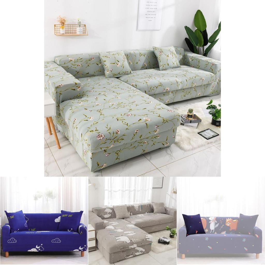 Stretchy Bohemian Printed Sofa Cover Slipcover With Wrinkle Resistant And Great Elasticity For Living Room Furniture