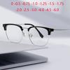 Anti Blue Rays/Photochromic Square Myopia Glasses Outdoor Shade Anti-Uv Short-Sight Prescription Eyewear 0 -0.5 -0.75 To -6.0