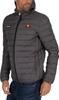 Winter Jacket Ellesse Lombardy Padded Jacket Dark Gray