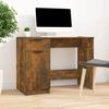 VidaXL Desk Smoked Oak 100x50x75 Cm Engineered Wood 817126