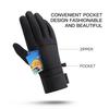 Winter Outdoor Cycling Gloves for Men and Women Touchscreen Windproof Warm Sport Splashproof Silicone Non-slip Motorcycle Gloves