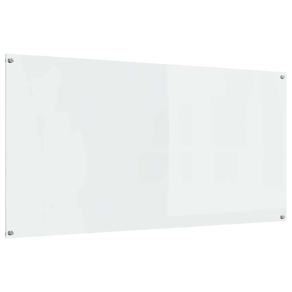 Kitchen Splashback Transparent 120 X 60 Cm Tempered Glass