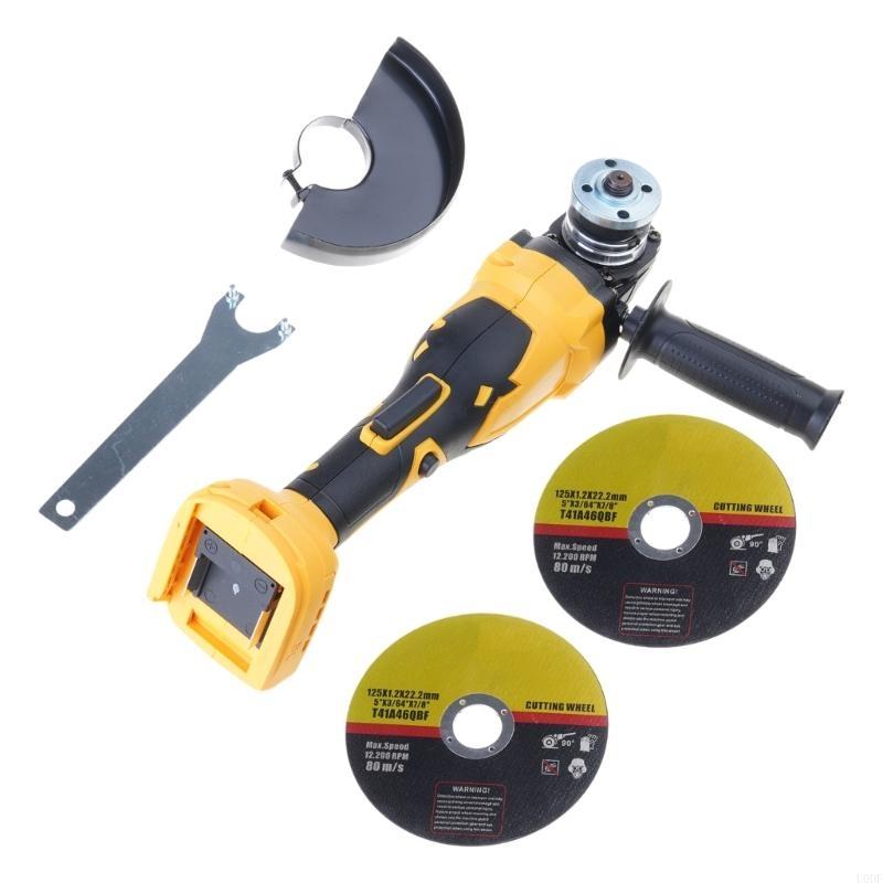 Cordless Angled Grinder Brushless Motor 3 Adjustable Speed 10000RPM Metal Cutting Machine for Professional Use