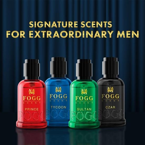 FOGG Men Spray Scent Tycoon Perfume, Long-Lasting, Fresh & Powerful Fragrance Spray, Eau De Parfum, 30Ml