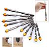 10pcs 65mm/110mm Screwdriver Bit Set Double Head Magnetic Bits 1/4'' Hex Shank D1 Steel For Electric Screw Driver Cross Head