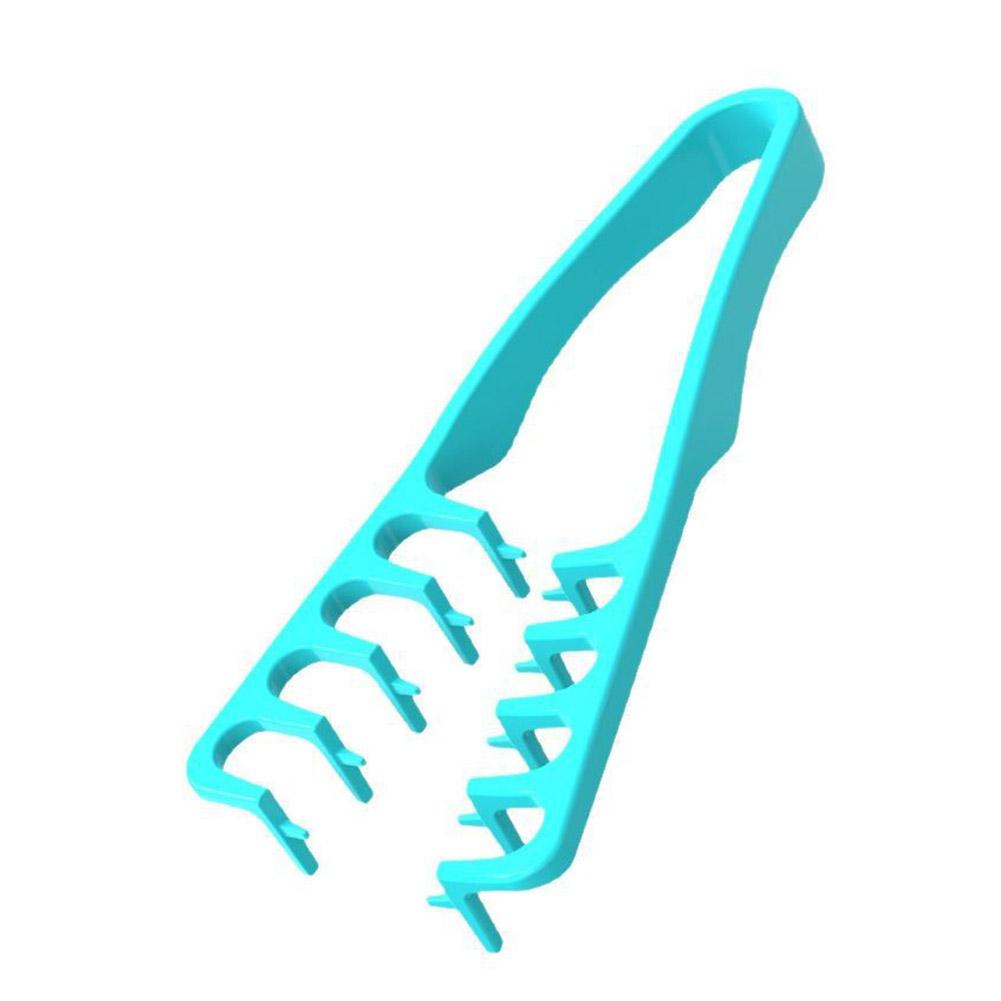 Volumizing Texture Comb Salon Wide Tooth Hair Styling Comb Fluffy Curly Hair Comb For Volume & Fringe Parting For Salon Home Use зелёный
