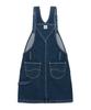 Lee Dam Denim Långkjol Indigo Mörk