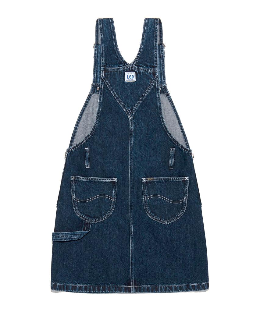 Lee Dam Denim Långkjol Indigo Mörk