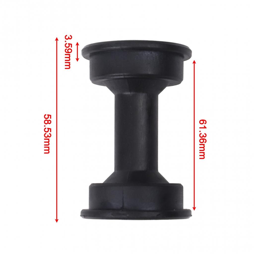 Plastic Rowing Machine Seat Roller for Fitness Equipment Replacement
