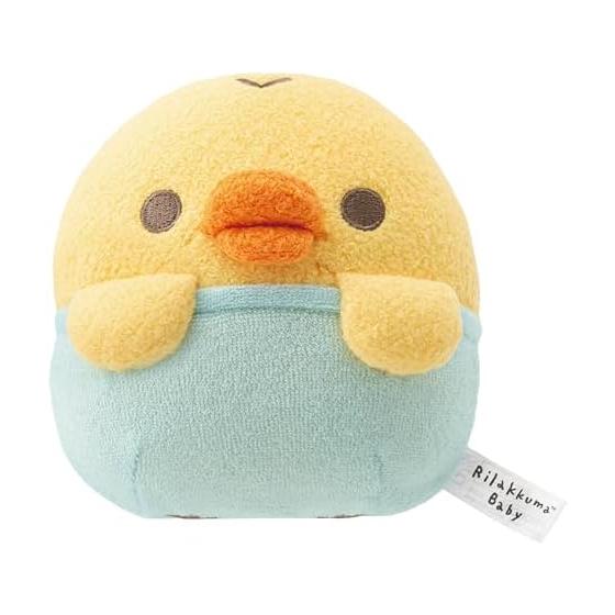 Agatsuma Rilakkuma Baby Washable Plush Toy, Kiiroitori