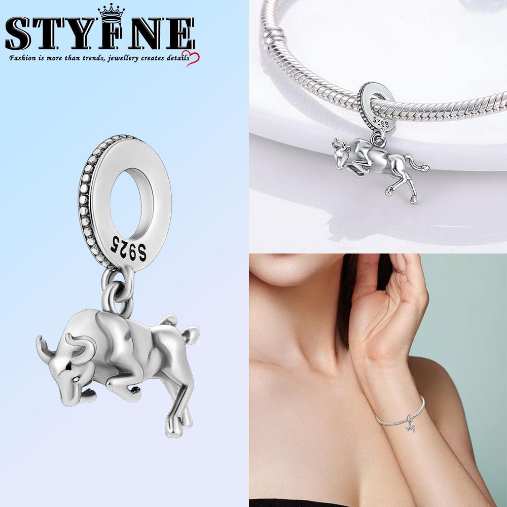 Copper Tyrannosaurus Rex Dinosaur Lion Tiger Elephant Animal Charms Beads Fit Original Bracelets Diy Jewelry