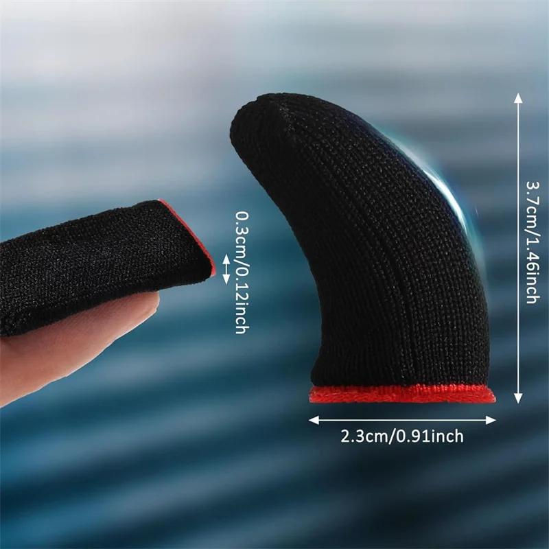 20 Stück Handy Gaming Fingerlinge Spiel Hand Controller Handschuhe Anti Schweiß Atmungsaktiv Nahtlos Touchscreen Fingerabdeckung
