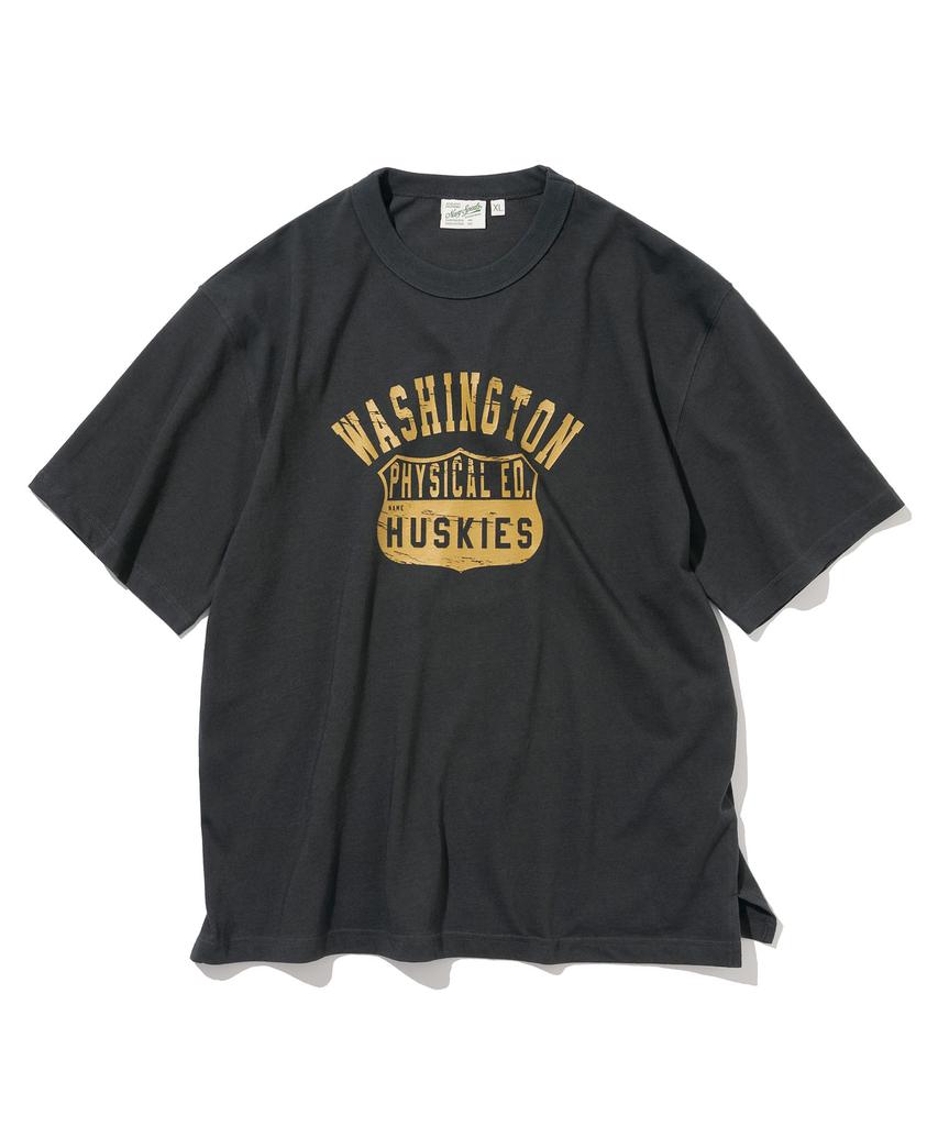 UNIFORM BRIDGE Washington S/S Tee Charcoal
