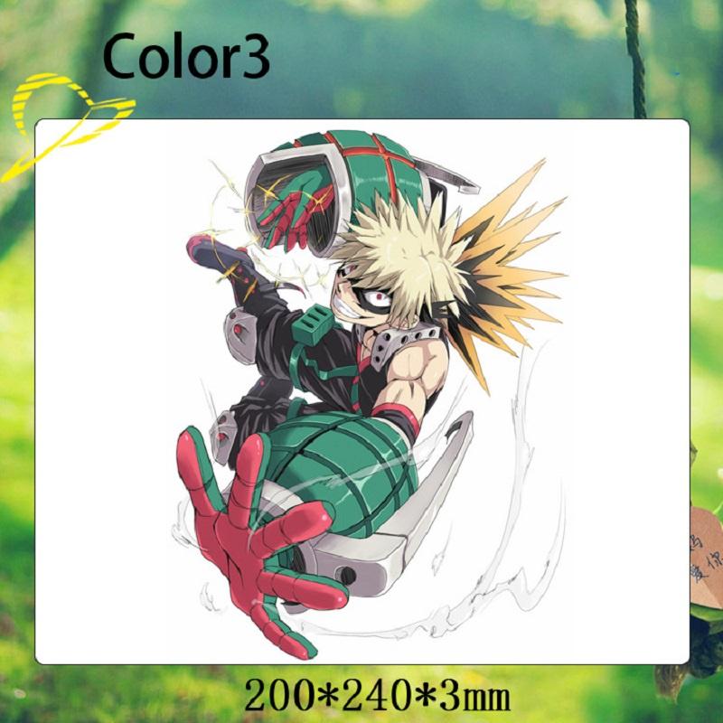 Premium Anime My Hero Mouse Pad With Katsuki Bakugo Design For Gamers And Offices