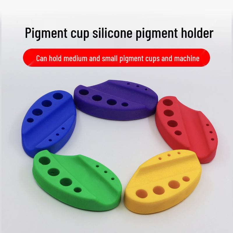 

Embroidery Silicone Pigment Cup Holder & Tattoo Machine Stand