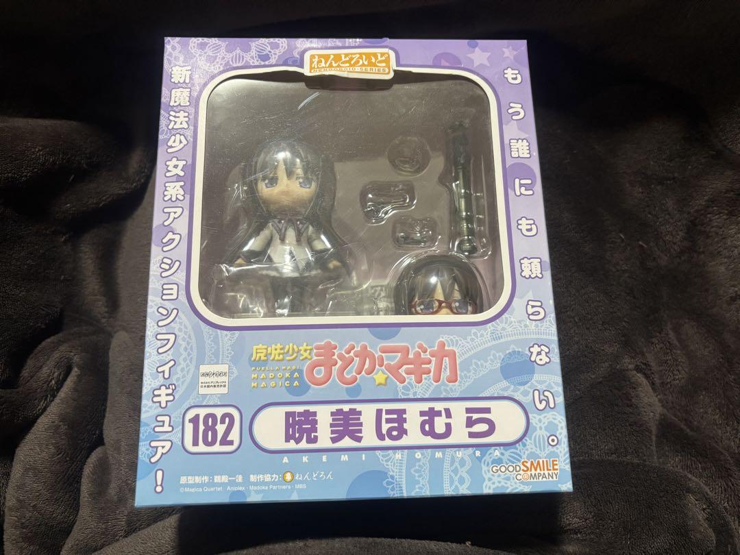 

[USED] Nendoroid 182 Homura Akemi figure from Puella Magi Madoka Magica