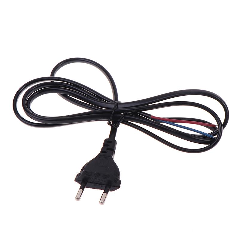 Eu Us Plug Ac Power Extension Cable Power Supply Cord 1.5M*0.75 For Electrical Sockets Outdoor Lamp Bulb Light