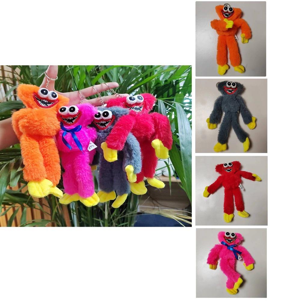 Poppy Playtime Huggy Wuggy Keychain Plush Toy Doll Child Birthday Gift Halloween